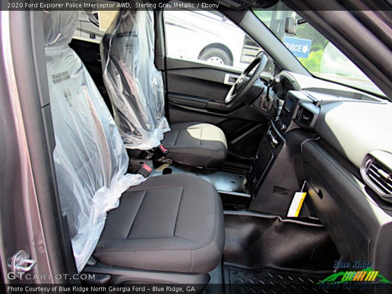 Sterling Gray Metallic / Ebony 2020 Ford Explorer Police Interceptor AWD
