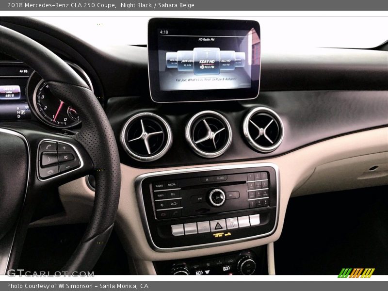 Night Black / Sahara Beige 2018 Mercedes-Benz CLA 250 Coupe
