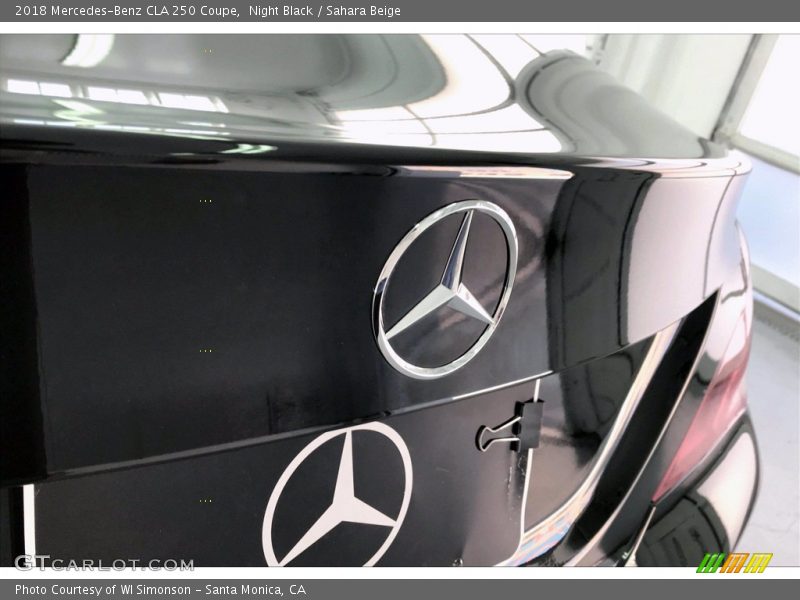 Night Black / Sahara Beige 2018 Mercedes-Benz CLA 250 Coupe