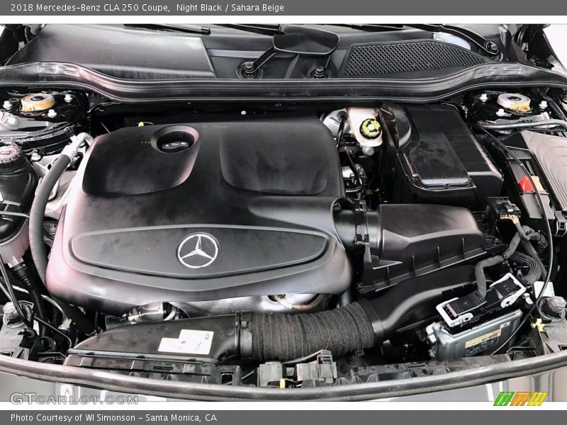 Night Black / Sahara Beige 2018 Mercedes-Benz CLA 250 Coupe