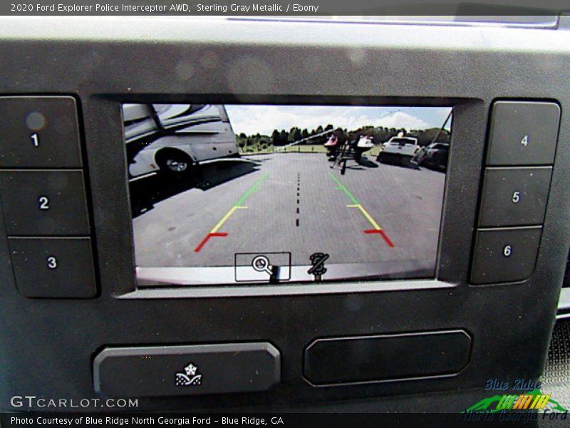 Sterling Gray Metallic / Ebony 2020 Ford Explorer Police Interceptor AWD