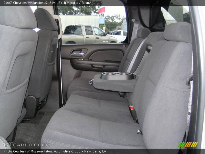 Silver Birch Metallic / Ebony 2007 Chevrolet Avalanche LS