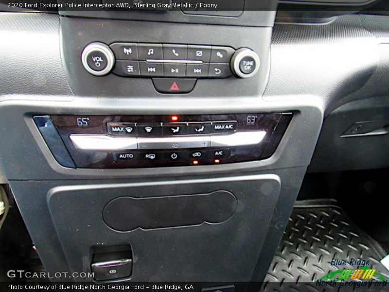 Sterling Gray Metallic / Ebony 2020 Ford Explorer Police Interceptor AWD