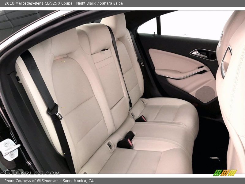 Night Black / Sahara Beige 2018 Mercedes-Benz CLA 250 Coupe