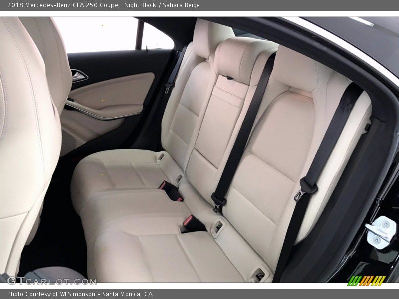 Night Black / Sahara Beige 2018 Mercedes-Benz CLA 250 Coupe