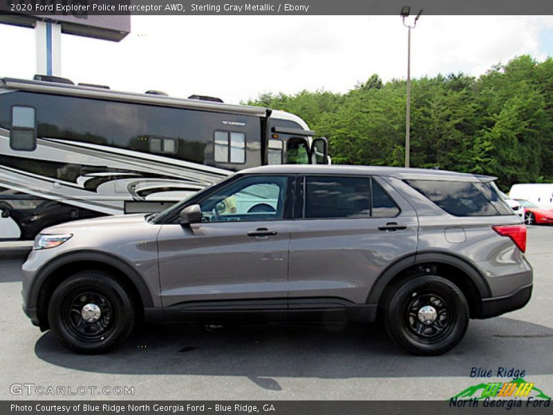 Sterling Gray Metallic / Ebony 2020 Ford Explorer Police Interceptor AWD
