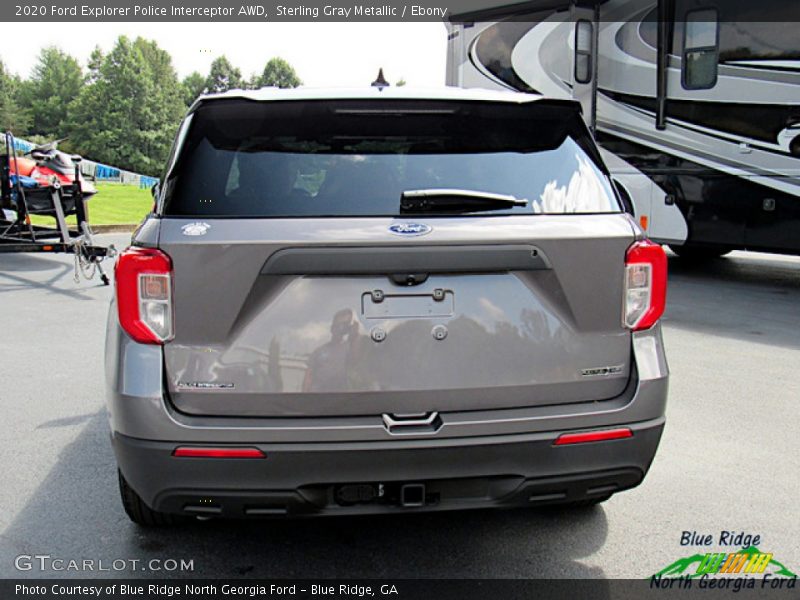 Sterling Gray Metallic / Ebony 2020 Ford Explorer Police Interceptor AWD