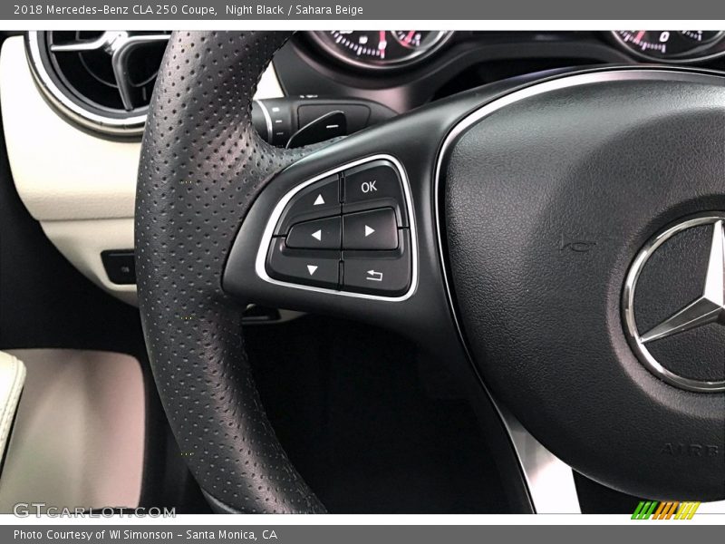 Night Black / Sahara Beige 2018 Mercedes-Benz CLA 250 Coupe