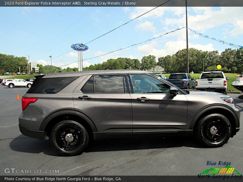 Sterling Gray Metallic / Ebony 2020 Ford Explorer Police Interceptor AWD