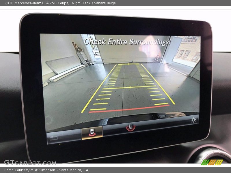Night Black / Sahara Beige 2018 Mercedes-Benz CLA 250 Coupe