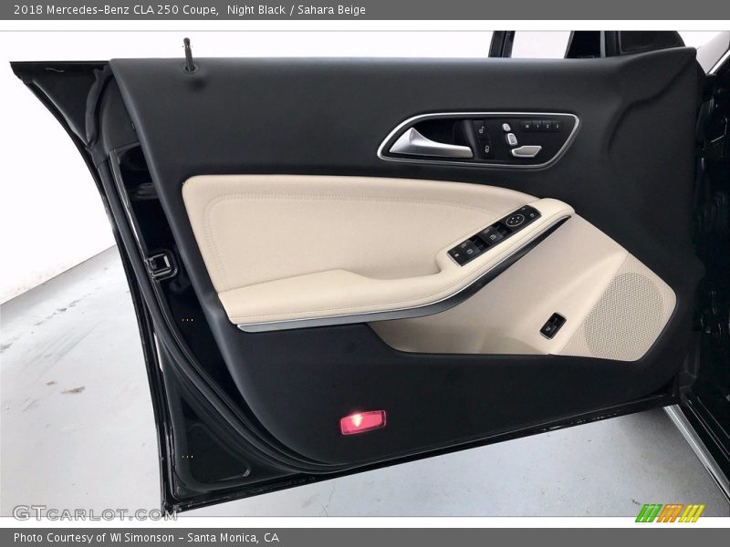 Night Black / Sahara Beige 2018 Mercedes-Benz CLA 250 Coupe