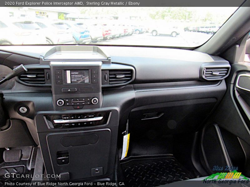 Sterling Gray Metallic / Ebony 2020 Ford Explorer Police Interceptor AWD