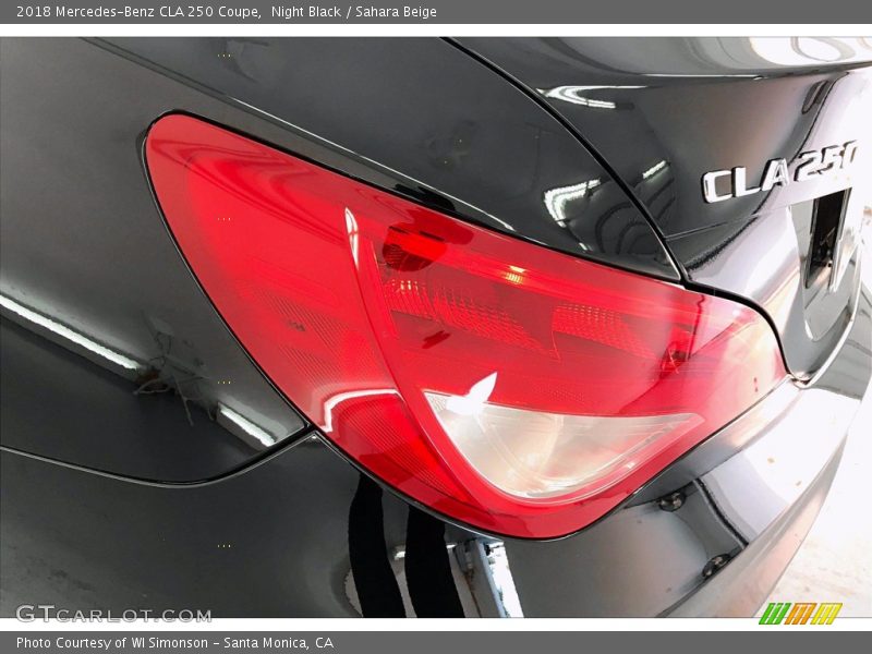 Night Black / Sahara Beige 2018 Mercedes-Benz CLA 250 Coupe