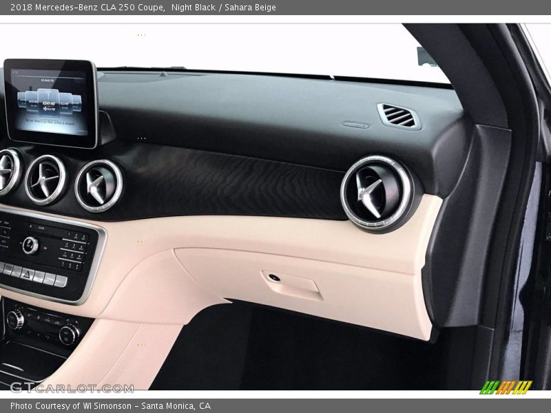 Night Black / Sahara Beige 2018 Mercedes-Benz CLA 250 Coupe