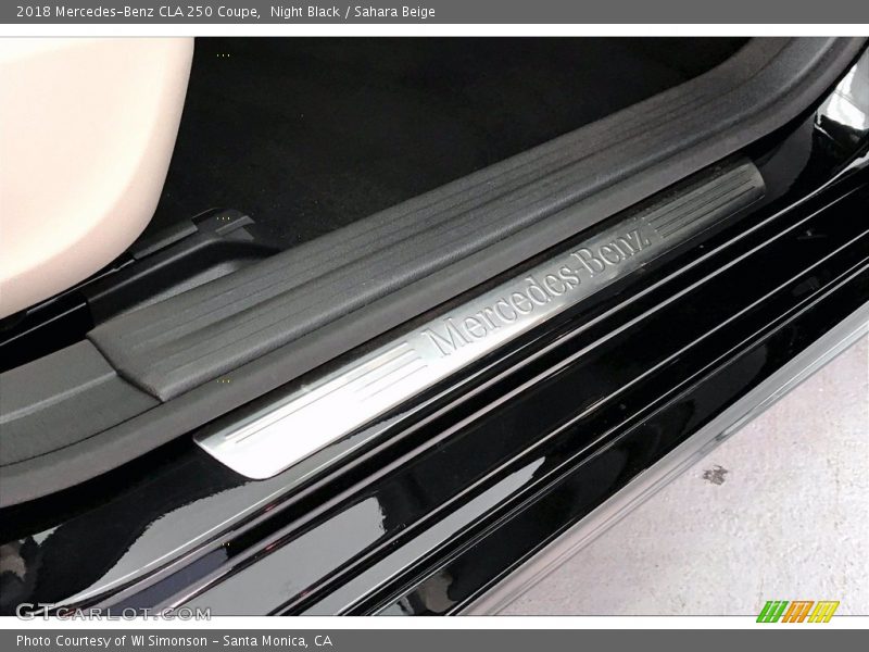 Night Black / Sahara Beige 2018 Mercedes-Benz CLA 250 Coupe