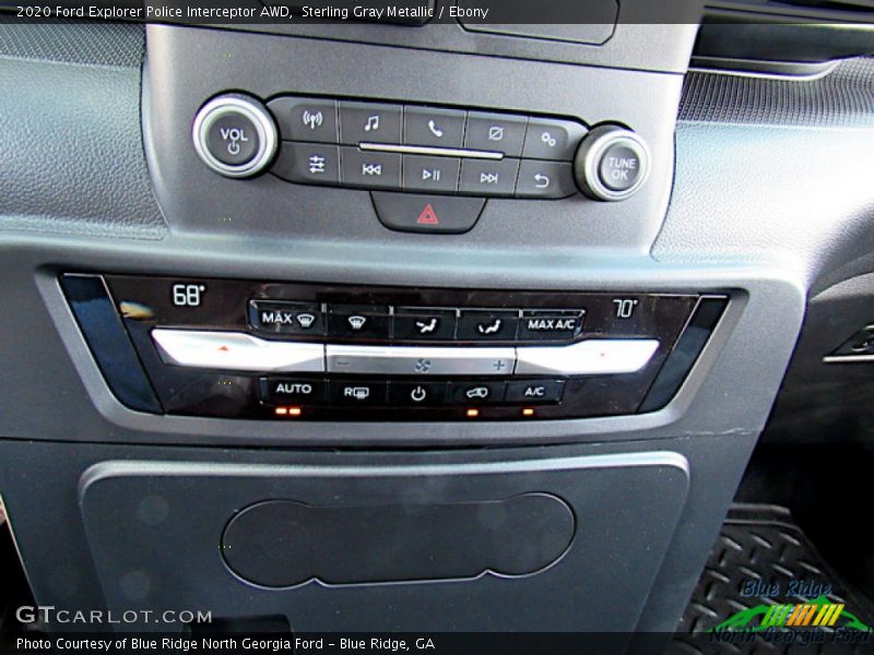 Sterling Gray Metallic / Ebony 2020 Ford Explorer Police Interceptor AWD