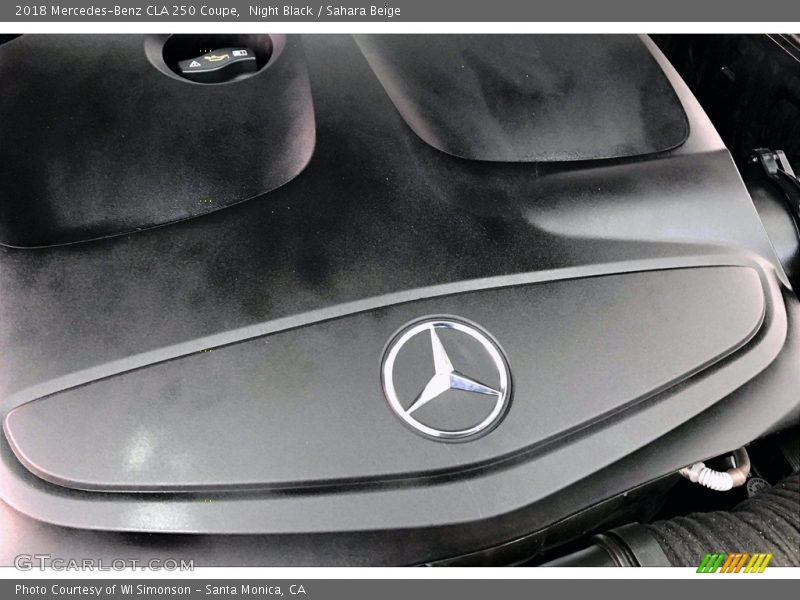 Night Black / Sahara Beige 2018 Mercedes-Benz CLA 250 Coupe