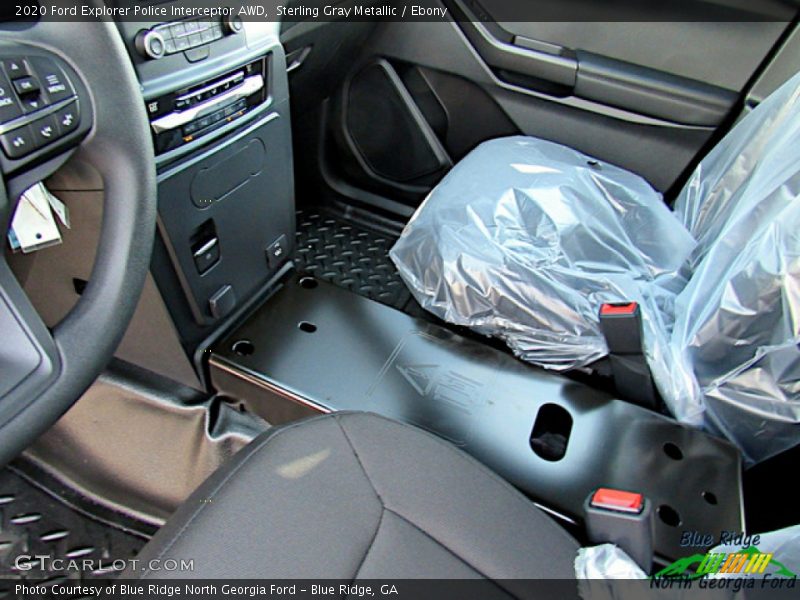Sterling Gray Metallic / Ebony 2020 Ford Explorer Police Interceptor AWD