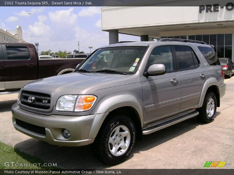 Desert Sand Mica / Oak 2002 Toyota Sequoia SR5