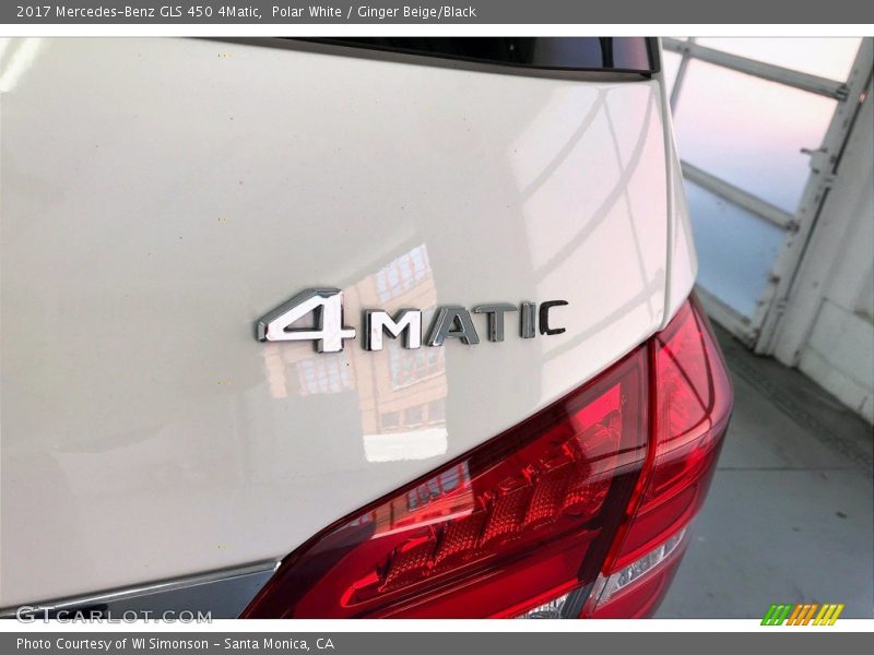 Polar White / Ginger Beige/Black 2017 Mercedes-Benz GLS 450 4Matic