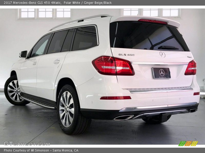 Polar White / Ginger Beige/Black 2017 Mercedes-Benz GLS 450 4Matic