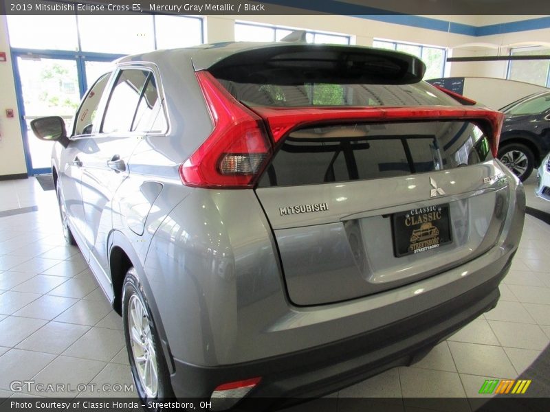 Mercury Gray Metallic / Black 2019 Mitsubishi Eclipse Cross ES