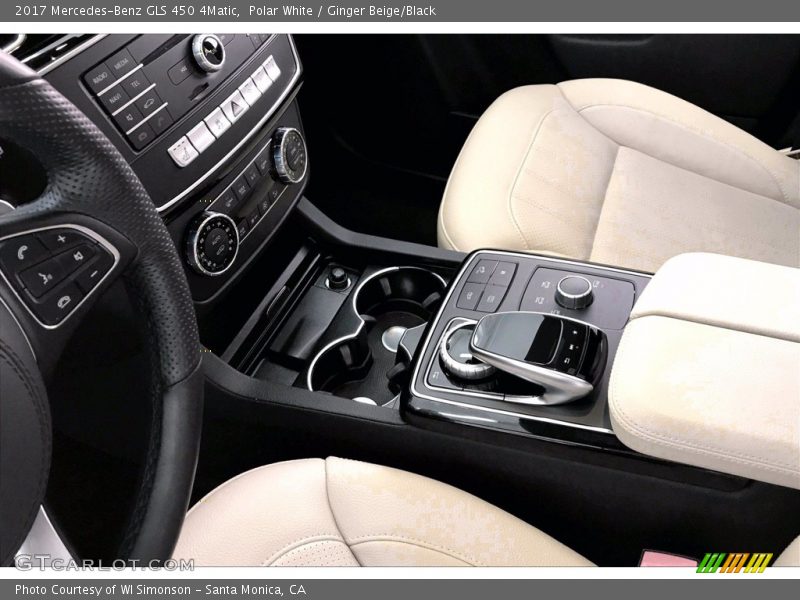 Polar White / Ginger Beige/Black 2017 Mercedes-Benz GLS 450 4Matic