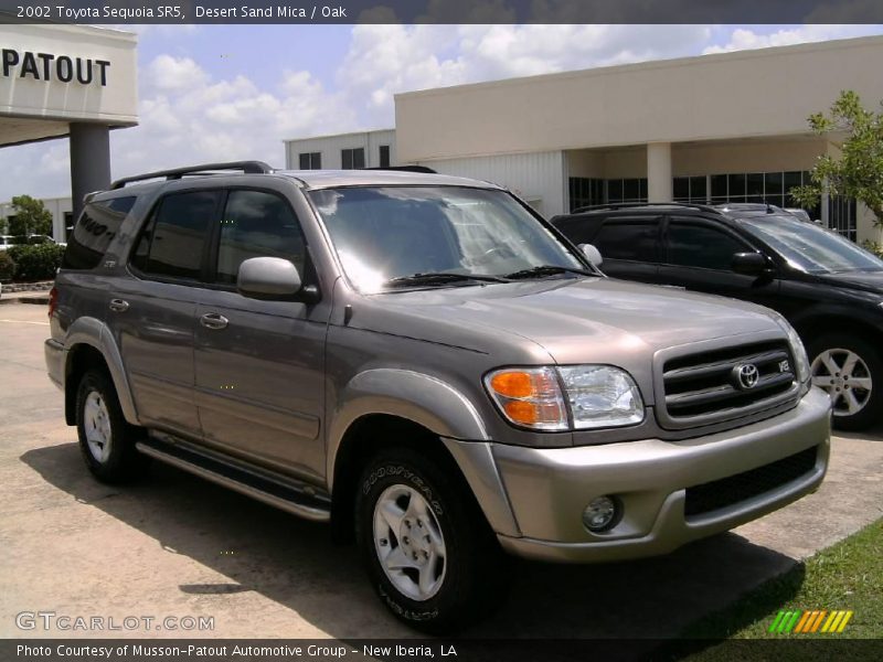 Desert Sand Mica / Oak 2002 Toyota Sequoia SR5