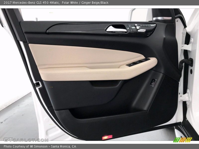 Polar White / Ginger Beige/Black 2017 Mercedes-Benz GLS 450 4Matic