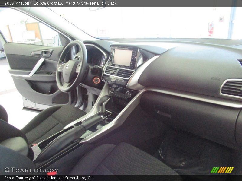 Mercury Gray Metallic / Black 2019 Mitsubishi Eclipse Cross ES