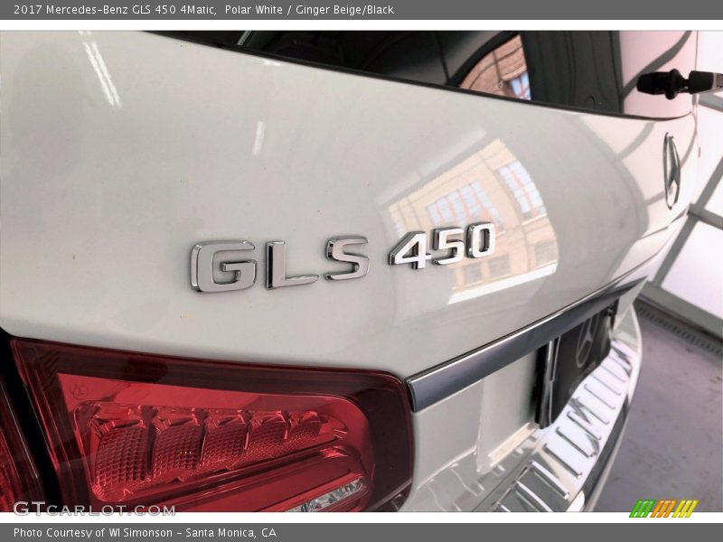 Polar White / Ginger Beige/Black 2017 Mercedes-Benz GLS 450 4Matic