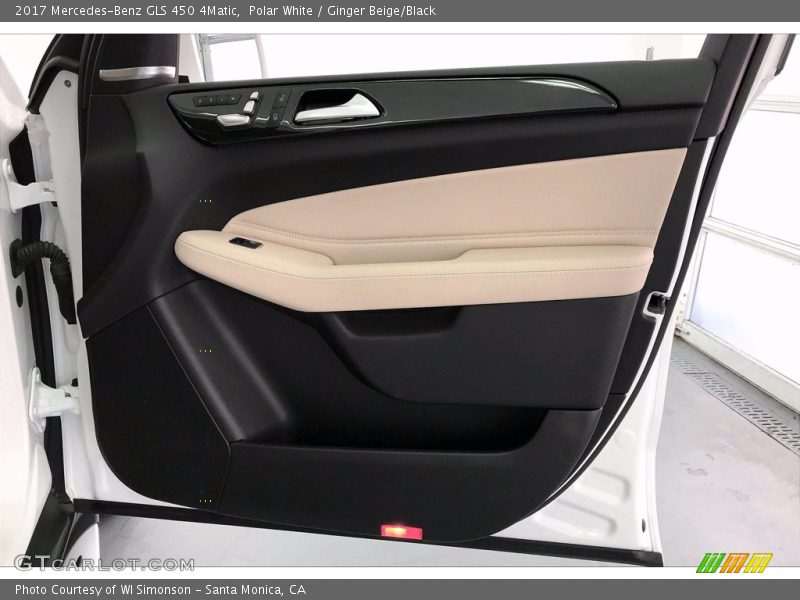 Polar White / Ginger Beige/Black 2017 Mercedes-Benz GLS 450 4Matic