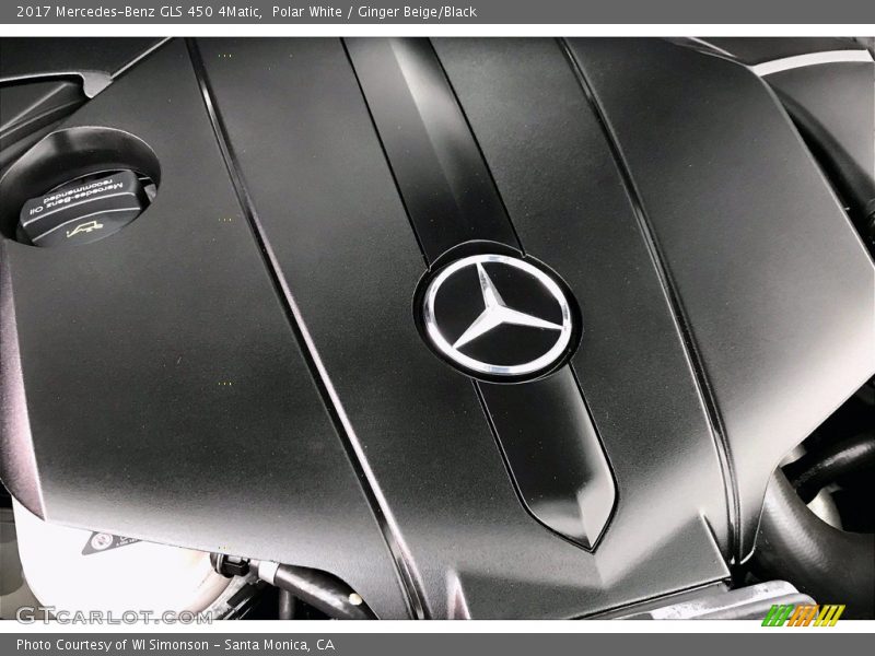 Polar White / Ginger Beige/Black 2017 Mercedes-Benz GLS 450 4Matic