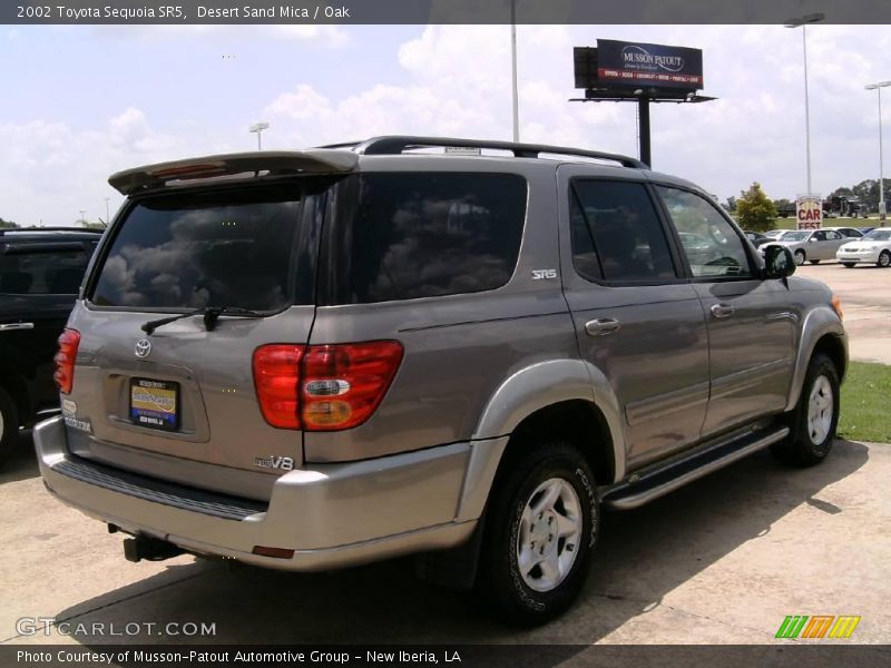 Desert Sand Mica / Oak 2002 Toyota Sequoia SR5