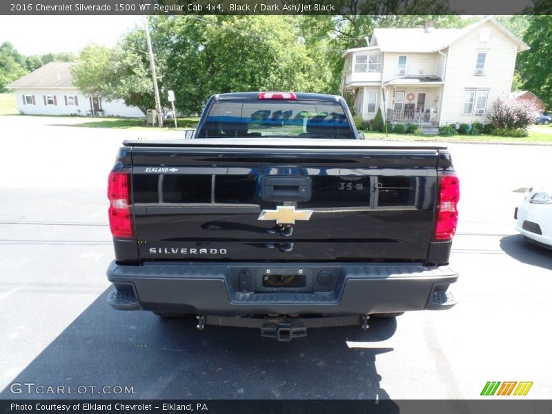 Black / Dark Ash/Jet Black 2016 Chevrolet Silverado 1500 WT Regular Cab 4x4