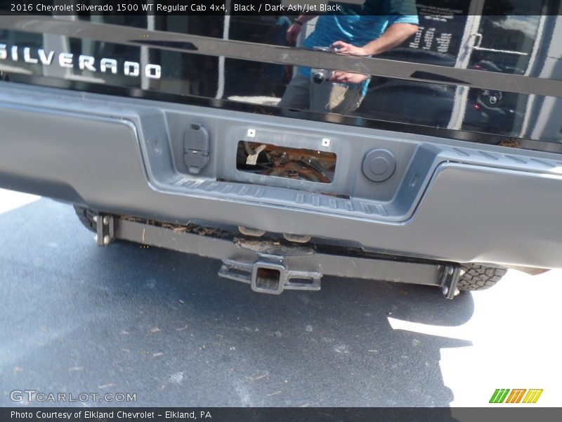 Black / Dark Ash/Jet Black 2016 Chevrolet Silverado 1500 WT Regular Cab 4x4