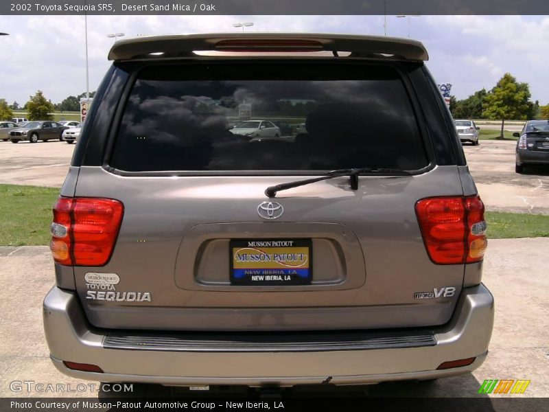 Desert Sand Mica / Oak 2002 Toyota Sequoia SR5