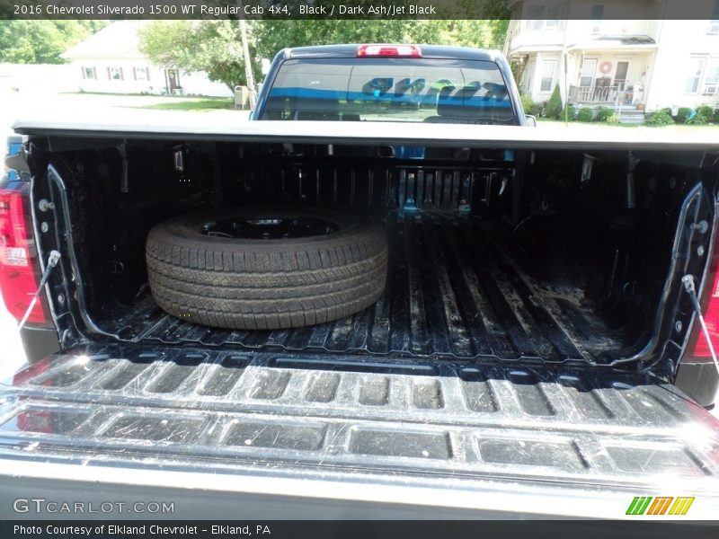 Black / Dark Ash/Jet Black 2016 Chevrolet Silverado 1500 WT Regular Cab 4x4