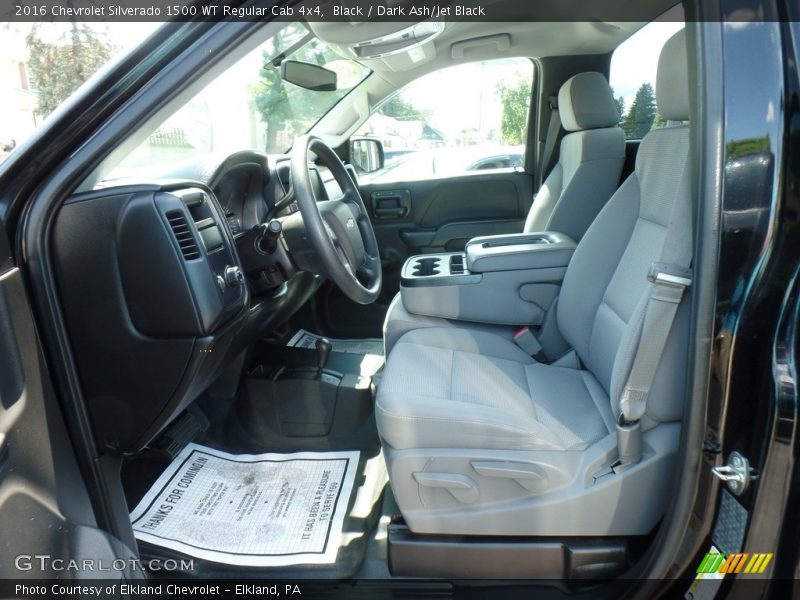 Black / Dark Ash/Jet Black 2016 Chevrolet Silverado 1500 WT Regular Cab 4x4