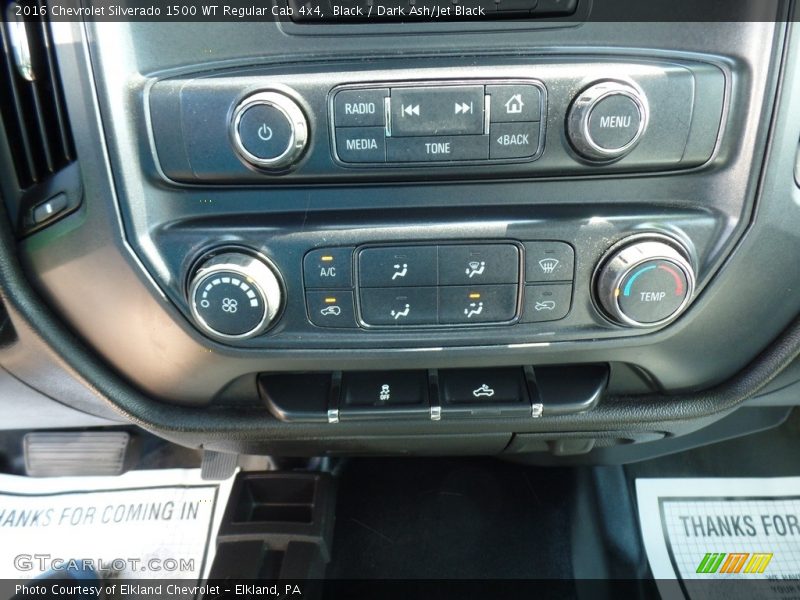 Controls of 2016 Silverado 1500 WT Regular Cab 4x4