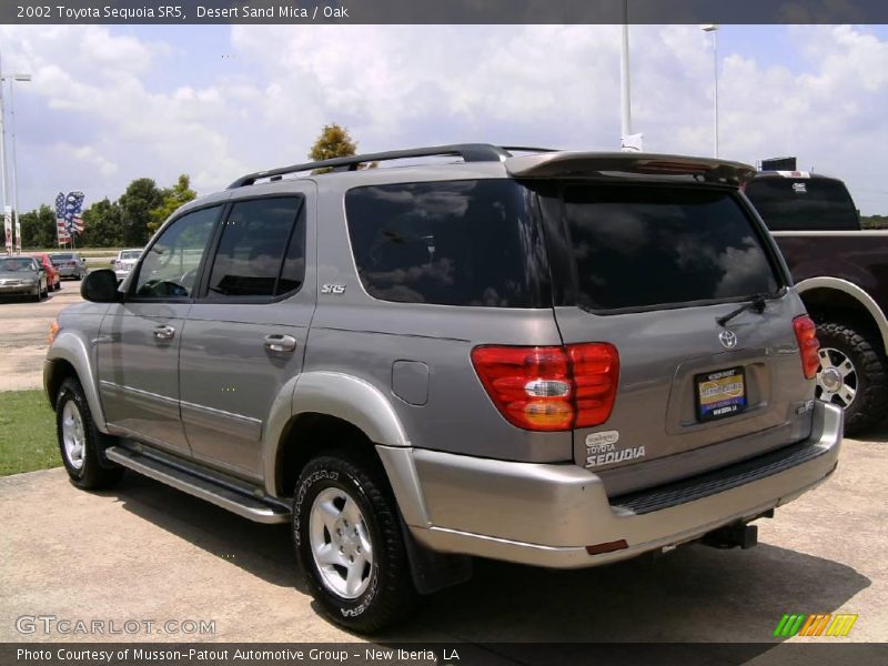 Desert Sand Mica / Oak 2002 Toyota Sequoia SR5