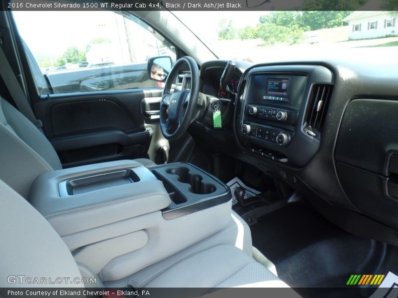 Black / Dark Ash/Jet Black 2016 Chevrolet Silverado 1500 WT Regular Cab 4x4