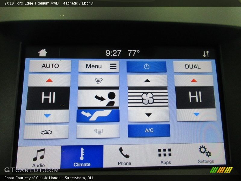 Magnetic / Ebony 2019 Ford Edge Titanium AWD