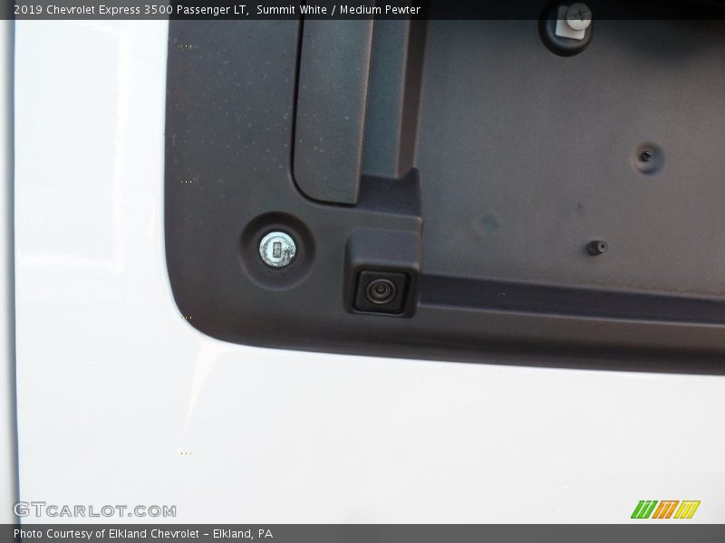 Summit White / Medium Pewter 2019 Chevrolet Express 3500 Passenger LT