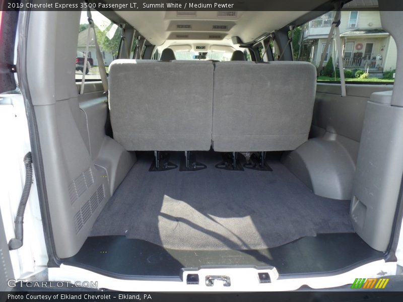 Summit White / Medium Pewter 2019 Chevrolet Express 3500 Passenger LT