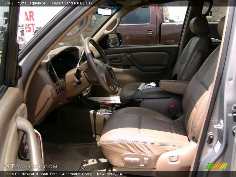 Desert Sand Mica / Oak 2002 Toyota Sequoia SR5