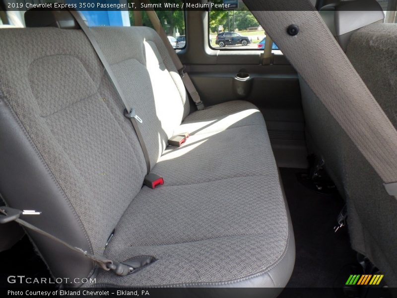 Summit White / Medium Pewter 2019 Chevrolet Express 3500 Passenger LT