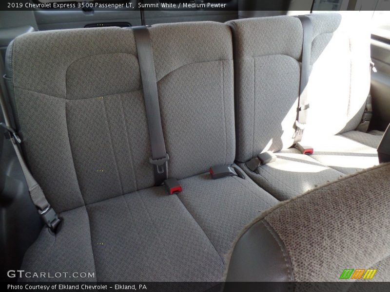 Summit White / Medium Pewter 2019 Chevrolet Express 3500 Passenger LT