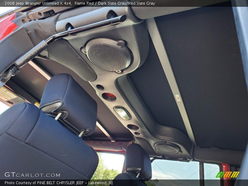 Flame Red / Dark Slate Gray/Med Slate Gray 2008 Jeep Wrangler Unlimited X 4x4