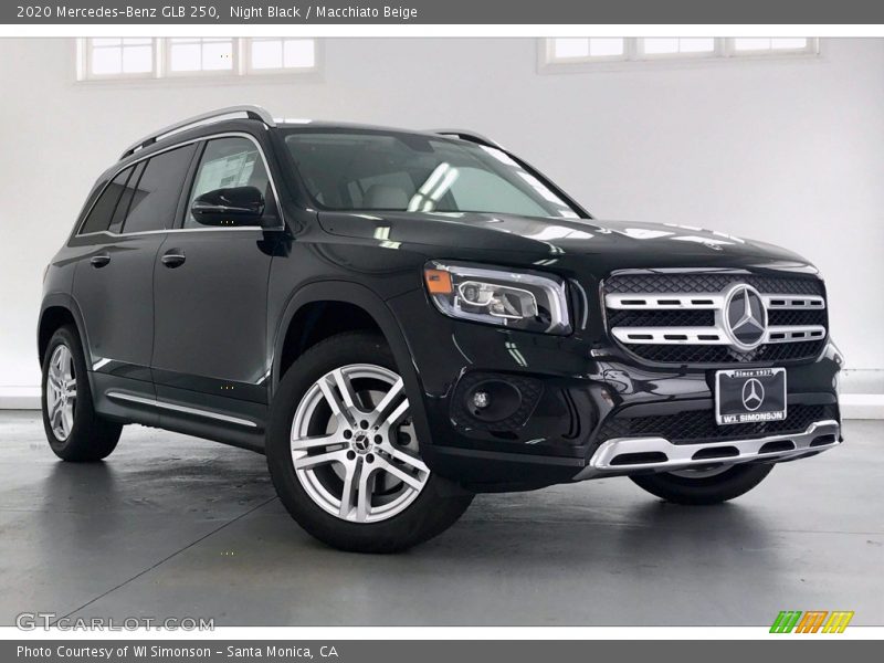 Night Black / Macchiato Beige 2020 Mercedes-Benz GLB 250